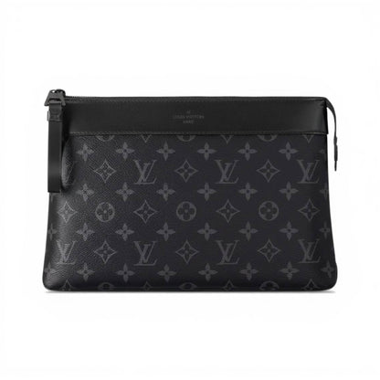 Louis Vuitton Black Monogram Wristlet Pouch Premium Edition 🖤👜✨