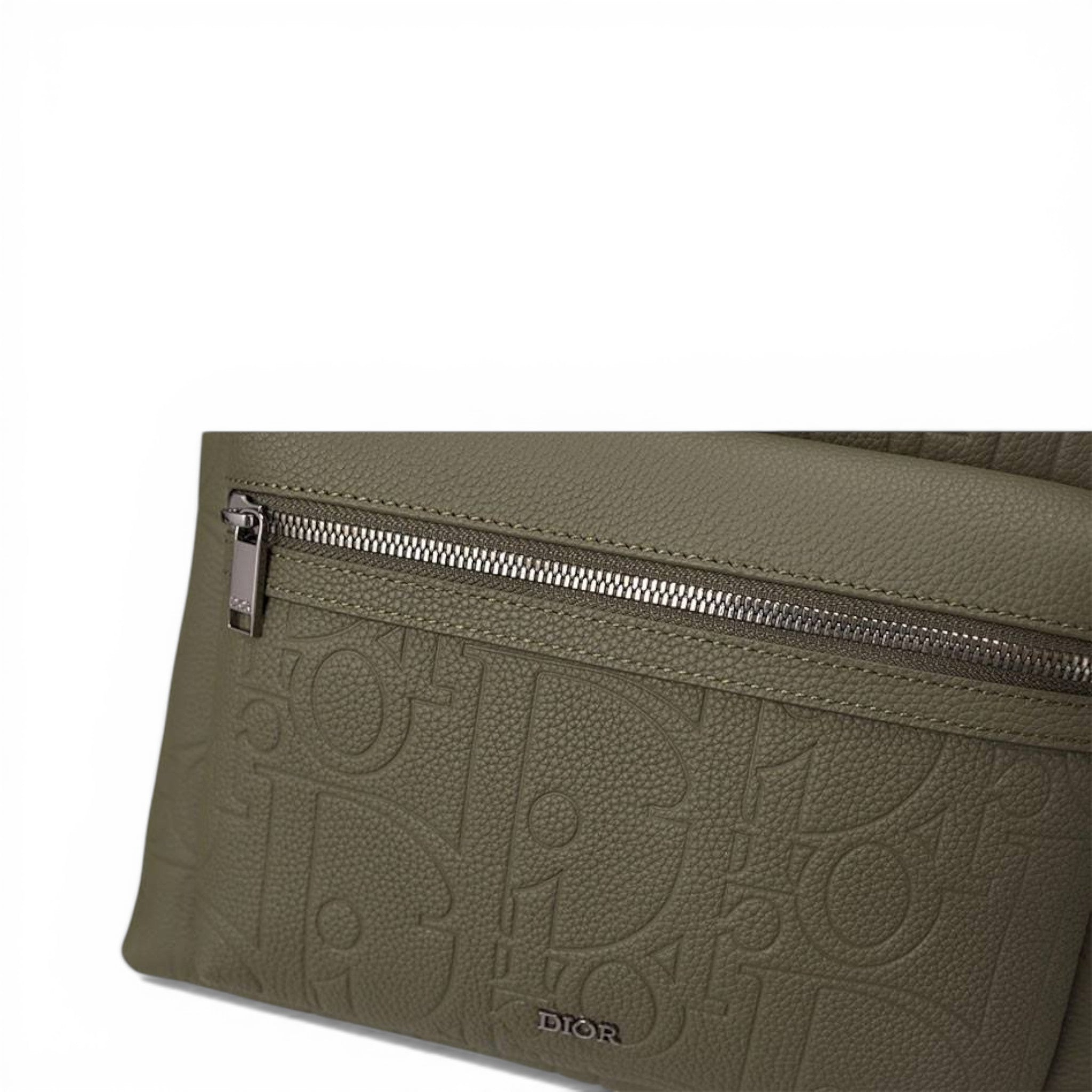Dior Oblique Embossed Olive Luxury Backpack 🎒🫒✨