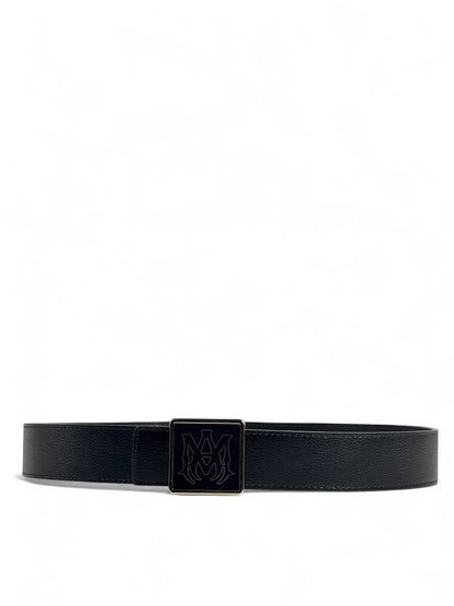 Amiri Black Square Buckle Belt – 110 cm 🖤✨