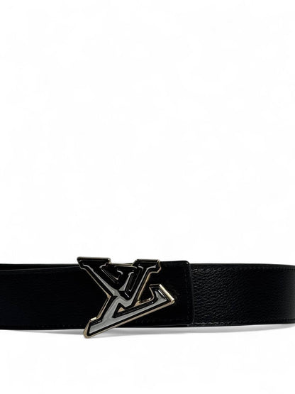 Gucci Black Leather Belt 🖤 | Signature Oval Buckle | 125 cm