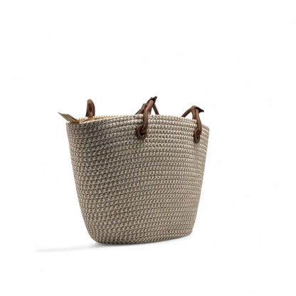 Loewe Raffia Basket Tote 🌾👜 | Summer Essential with Leather Logo Charm 🤎