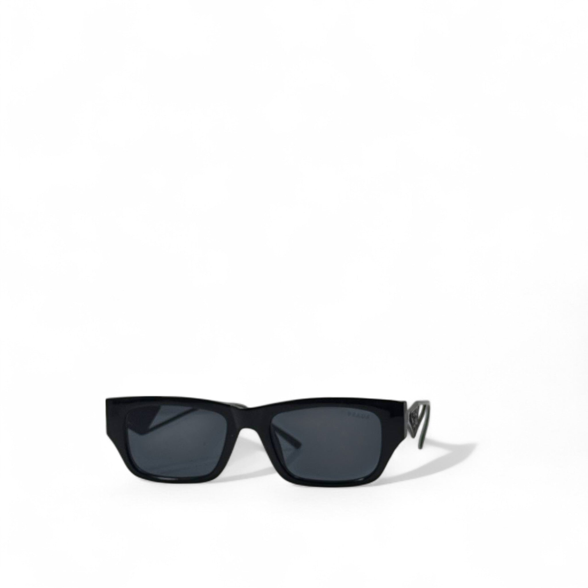 Prada Black Geometric Sunglasses 🖤 | Futuristic Luxe Edge