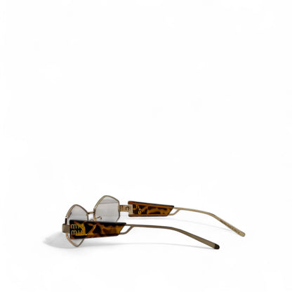 Miu Miu Geometric Eyewear – Clear Lens Chic 🤍🔶