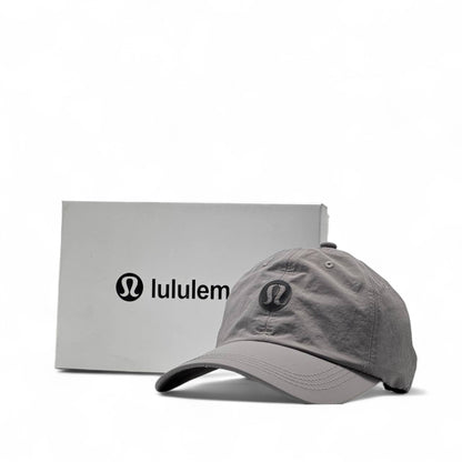 Lululemon Gray Performance Cap with Black Logo – With Box 🖤🔥