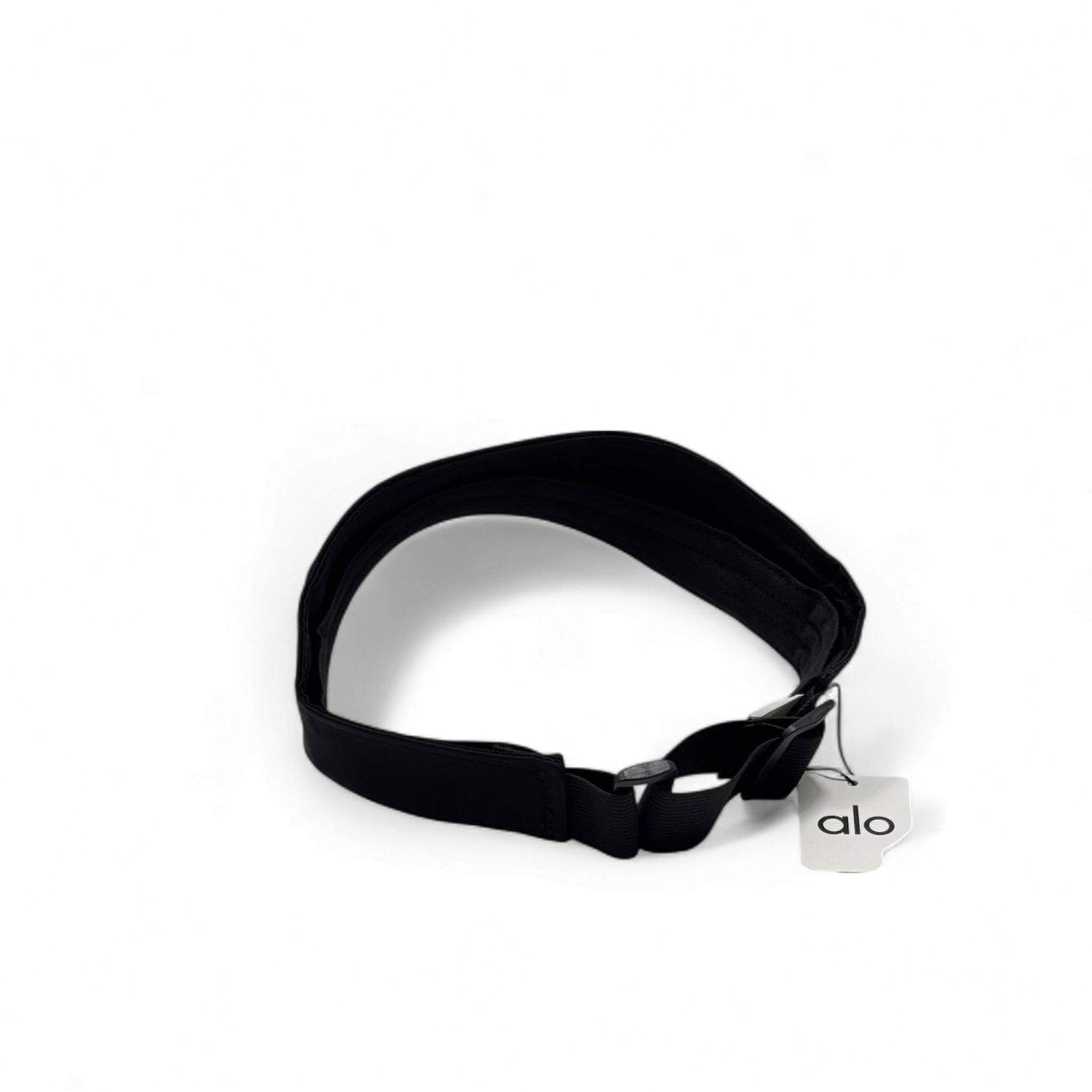 Alo Yoga Iridescent Visor Cap – Blackout Edition with Box 🖤🌈