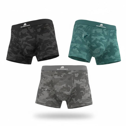Balenciaga 3-Pack Premium Boxer Briefs Camo Edition 🩲🔥✨