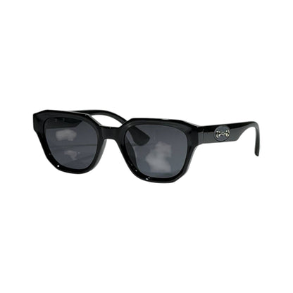 Gucci Horsebit Black Cat Eye Sunglasses 🖤✨ Luxury Women Designer Classic Shades