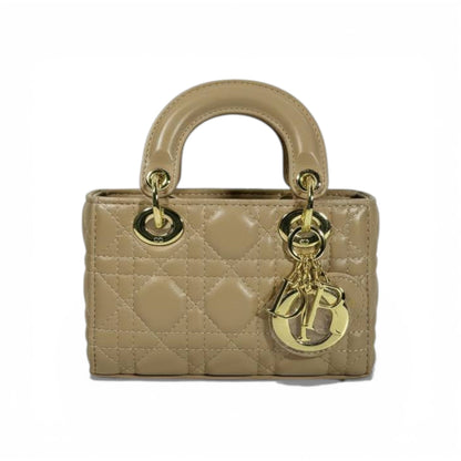 👜 Dior Lady Dior Mini Beige Bag – Iconic Elegance in a Timeless Silhouette ✨