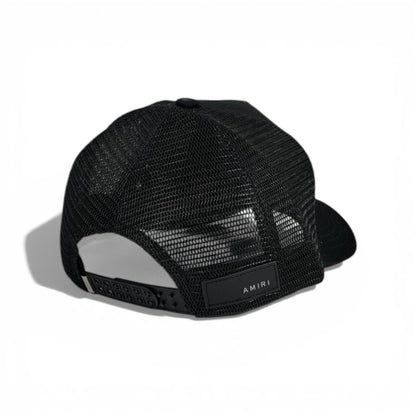 🧢 AMIRI Hollywood Trucker Cap – Black
