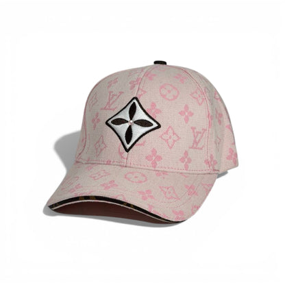 🧢 Louis Vuitton Pink Monogram Baseball Cap – Luxury Icon Edition 💖✨