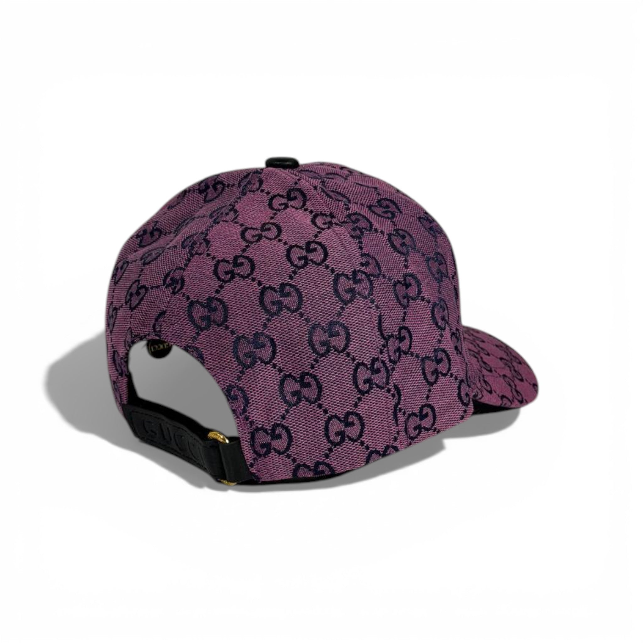 🧢 Gucci GG Monogram Baseball Cap – Iconic Luxury Edition 💜✨