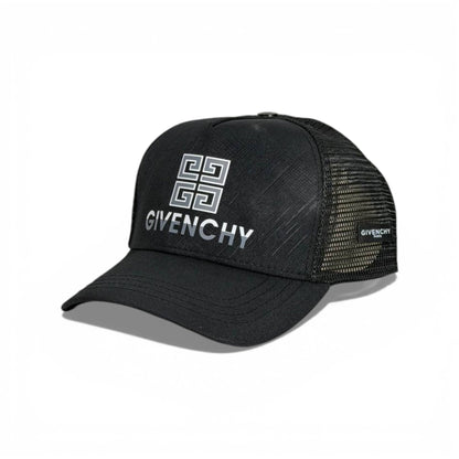 🧢 Givenchy Black Trucker Cap – Iconic 4G Logo Edition 🖤✨