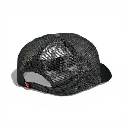 🧢 Diesel Black Trucker Cap – Patterned Logo Edition 🖤🔥