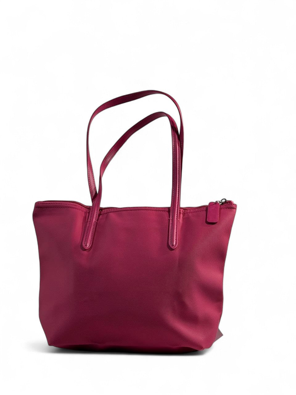 💖 Lacoste Medium Tote Bag – Bold Pink | Effortless Chic 🐊✨