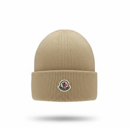 🤍 Moncler Beige Winter Knit Set – Beanie, Scarf & Gloves Luxury Edition ❄️