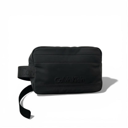 🖤 Calvin Klein Minimal Black Toiletry Bag