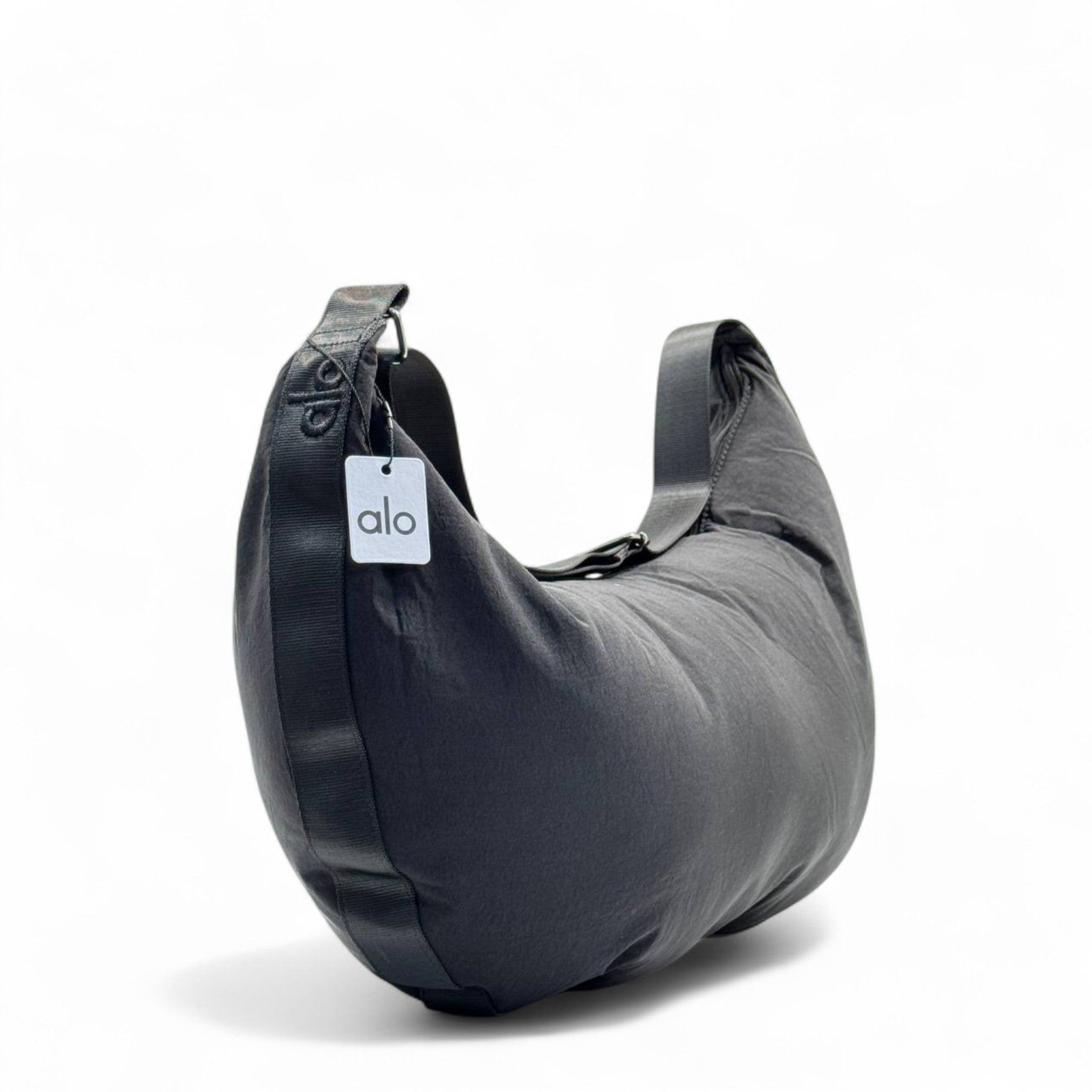 Alo Slouchy Shoulder Bag – Midnight Black 🖤👜