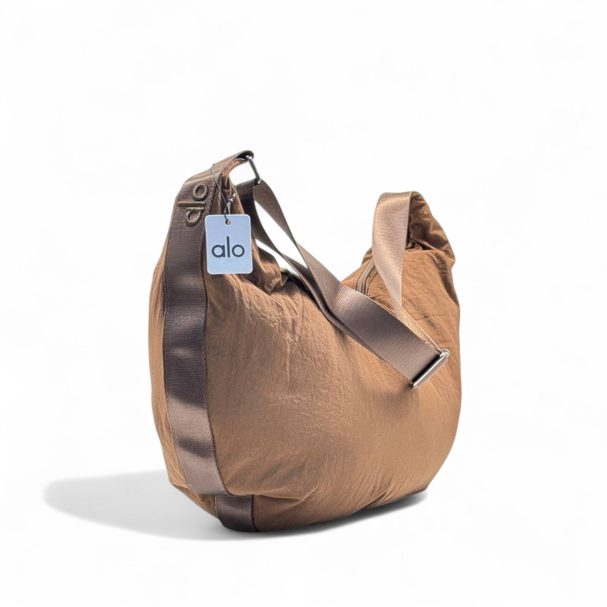 Alo Slouchy Shoulder Bag – Mocha Brown
