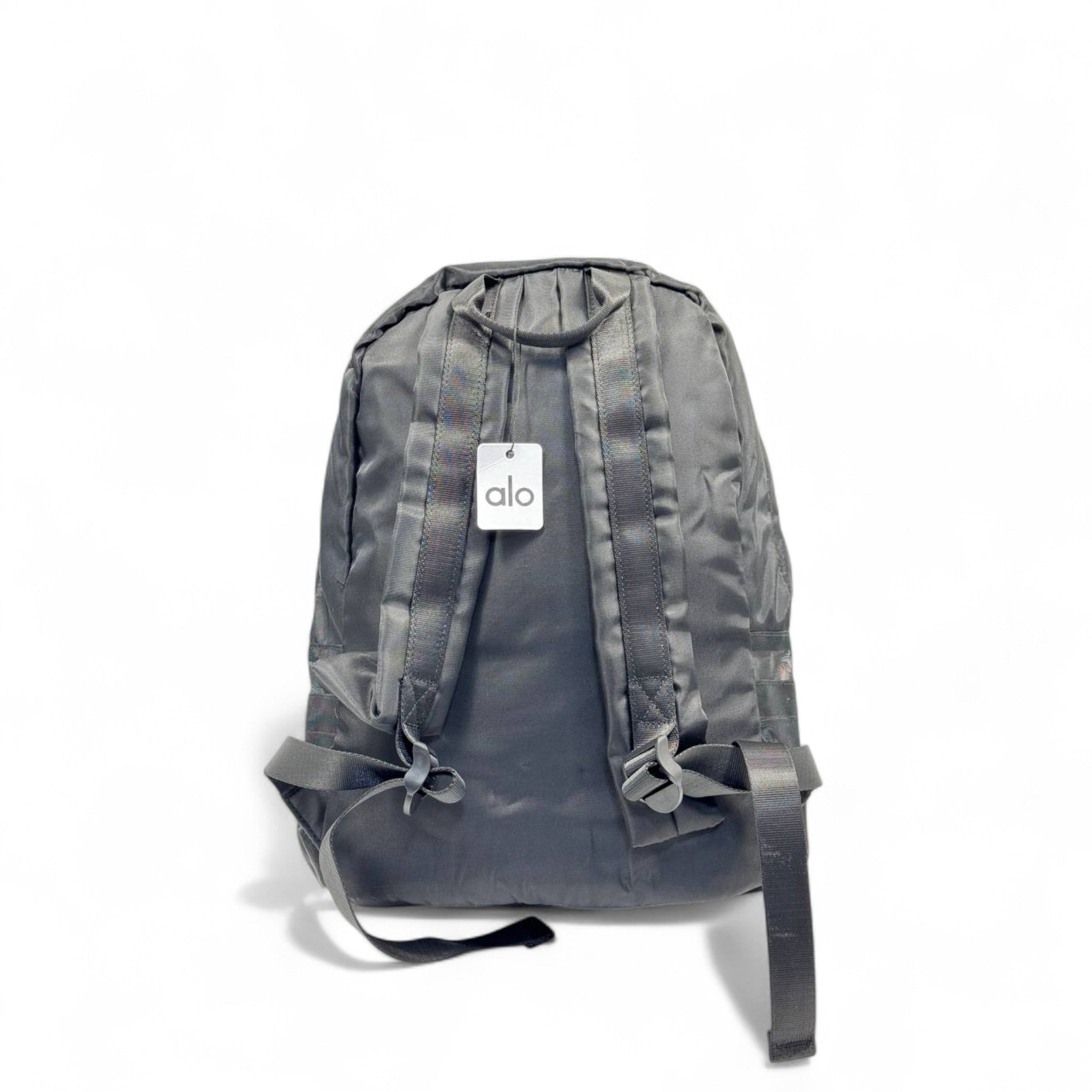 Alo Transparent Mesh Backpack – Midnight Black 🖤🎒