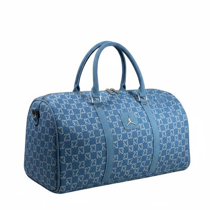 Jordan Signature Travel Duffle Bag 🧳💙 Denim Blue Edition