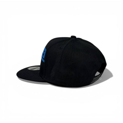 🧢 New York Giants Black Flat Brim Cap – Bold NFL Streetwear 🖤💙🏈