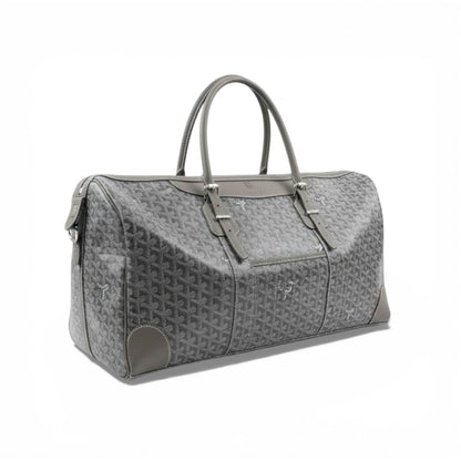 🧳 Goyard Grey Monogram Travel Bag – Luxury Weekender | Iconic French Craftsmanship 👑✨