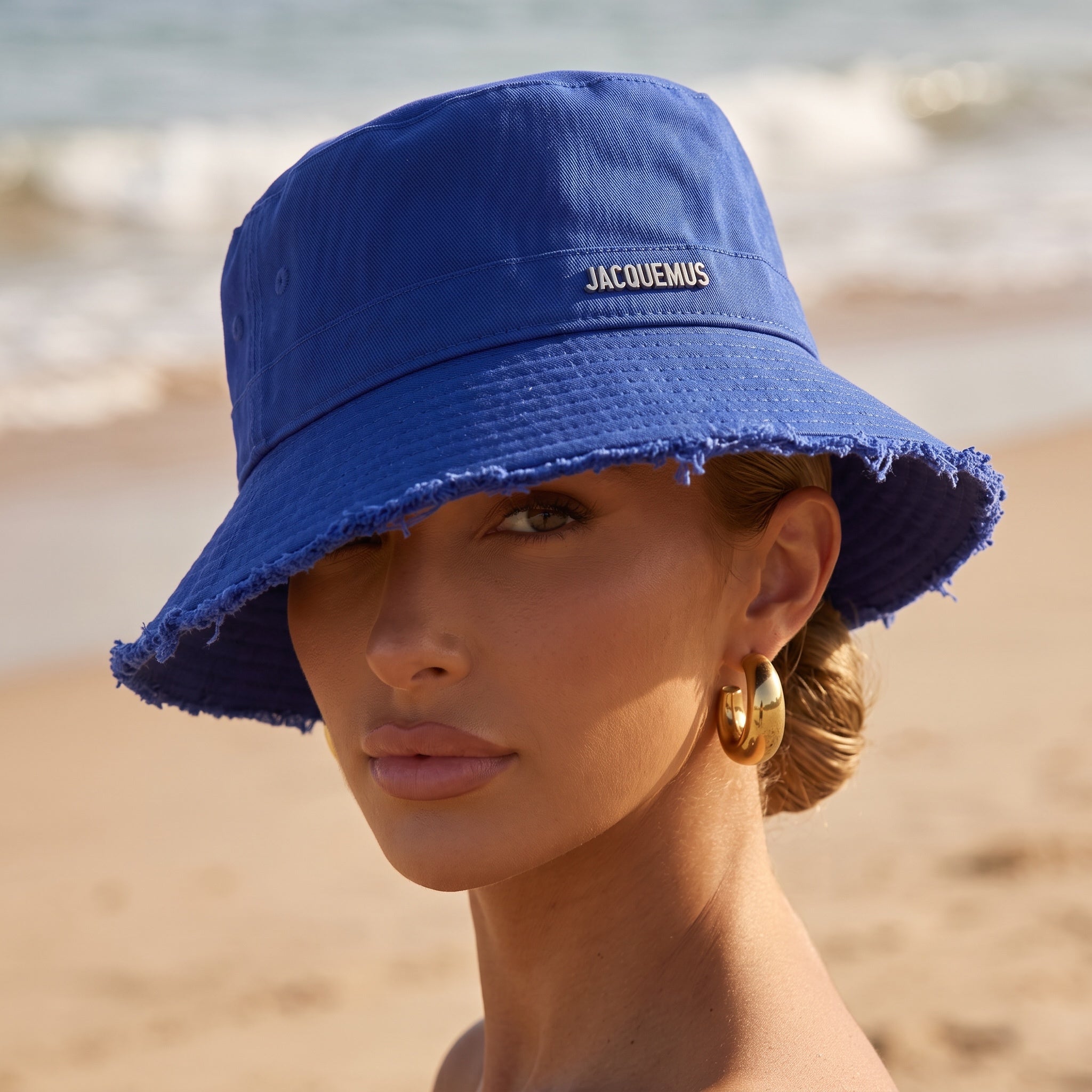 Jacquemus Artichaut Bucket Hat – Royal Blue 🌊