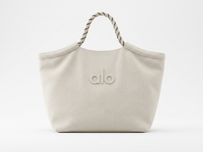 Alo Canvas Tote Bag – Ivory
