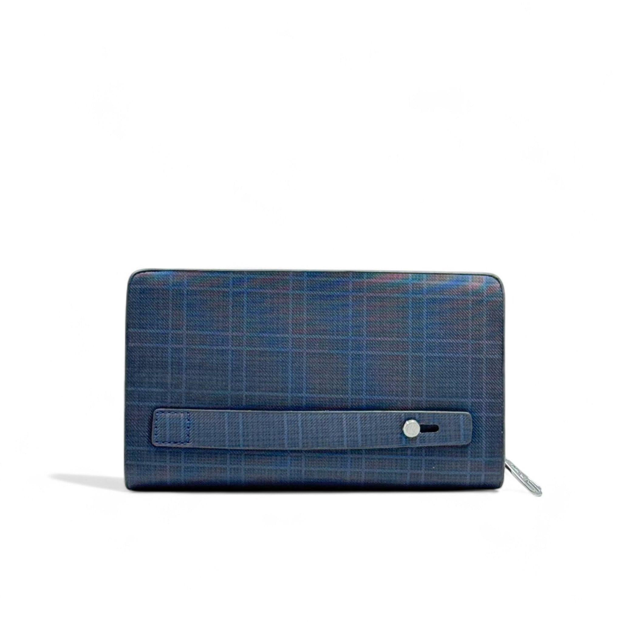 Lacoste Long Wallet – Elegant Checkered Design with Iconic Crocodile 🐊✨