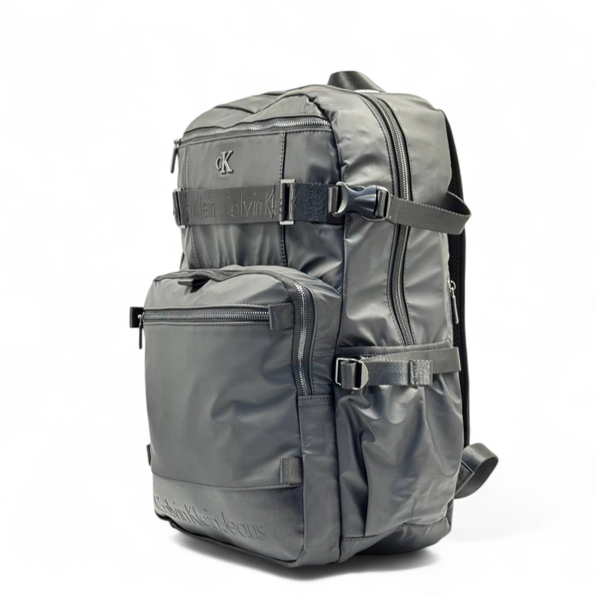 Calvin Klein Black Urban Utility Backpack 🖤 | CK Jeans Edition