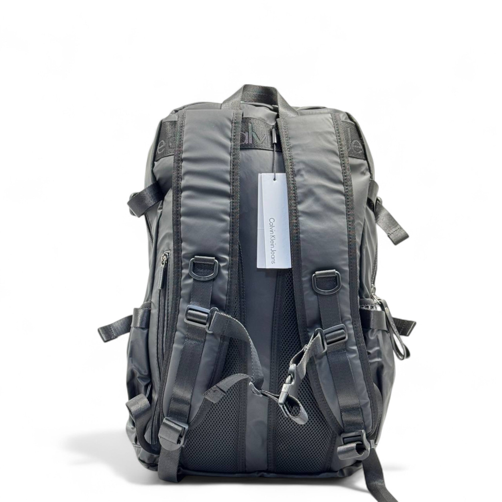 Calvin Klein Black Urban Utility Backpack 🖤 | CK Jeans Edition