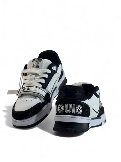 Louis Vuitton Trainer White Black – Power Meets Style