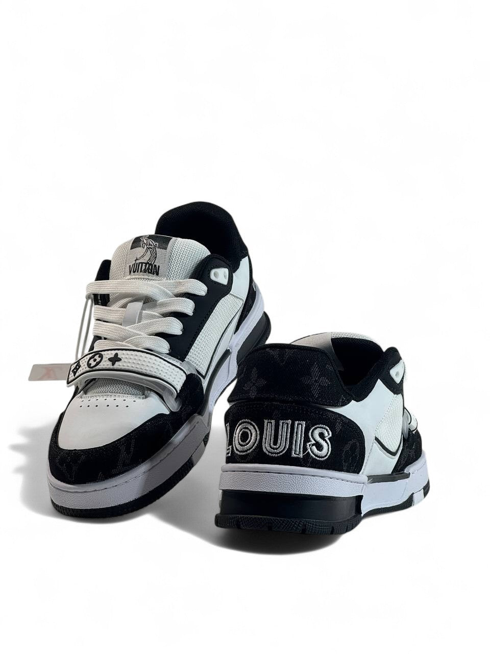 Louis Vuitton Trainer White Black – Power Meets Style