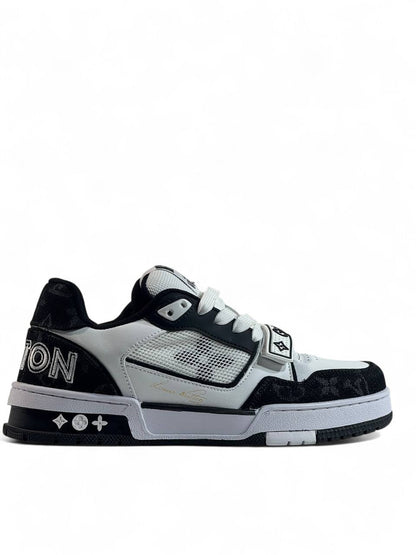 Louis Vuitton Trainer White Black – Power Meets Style
