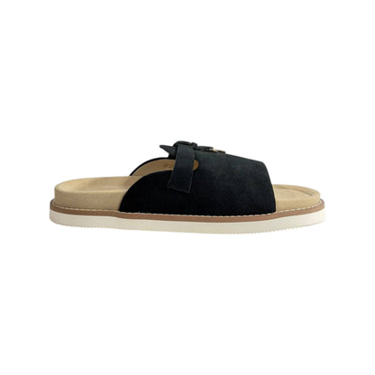 Loro Piana Black Comfort Slides 🖤✨ Luxury Summer Sandals for men