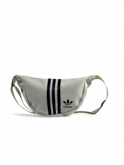 🤍 Adidas  Waist & Crossbody Bag – Cream Edition 🤍