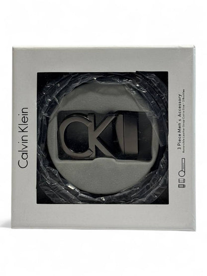 🖤 Calvin Klein Monogram Belt – 135cm (Matte Black Edition) ⚡️
