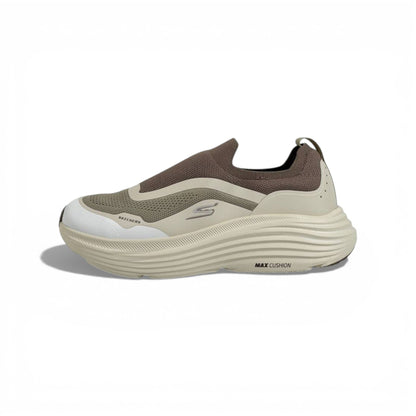 🤎 Skechers Max Cushion Slip-On Sneakers – Premium Comfort in a Neutral Tone 👟✨