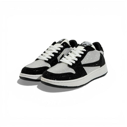 ✨ Nike Crystal Edition Low-Top Sneakers – Luxury Street Style with Iconic Design 👟✨