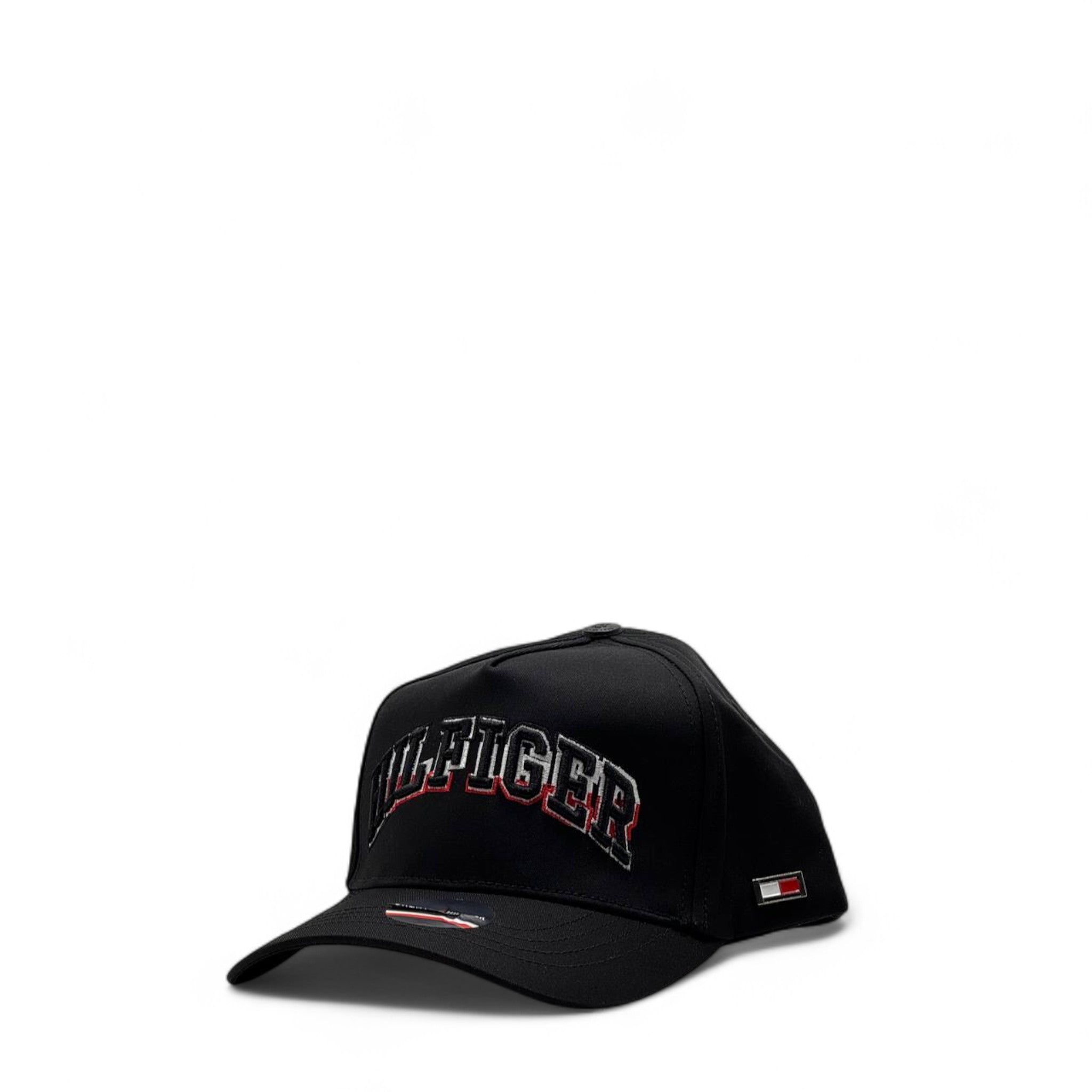 Tommy Hilfiger Varsity Cap – Black Edition 🧢🔥
