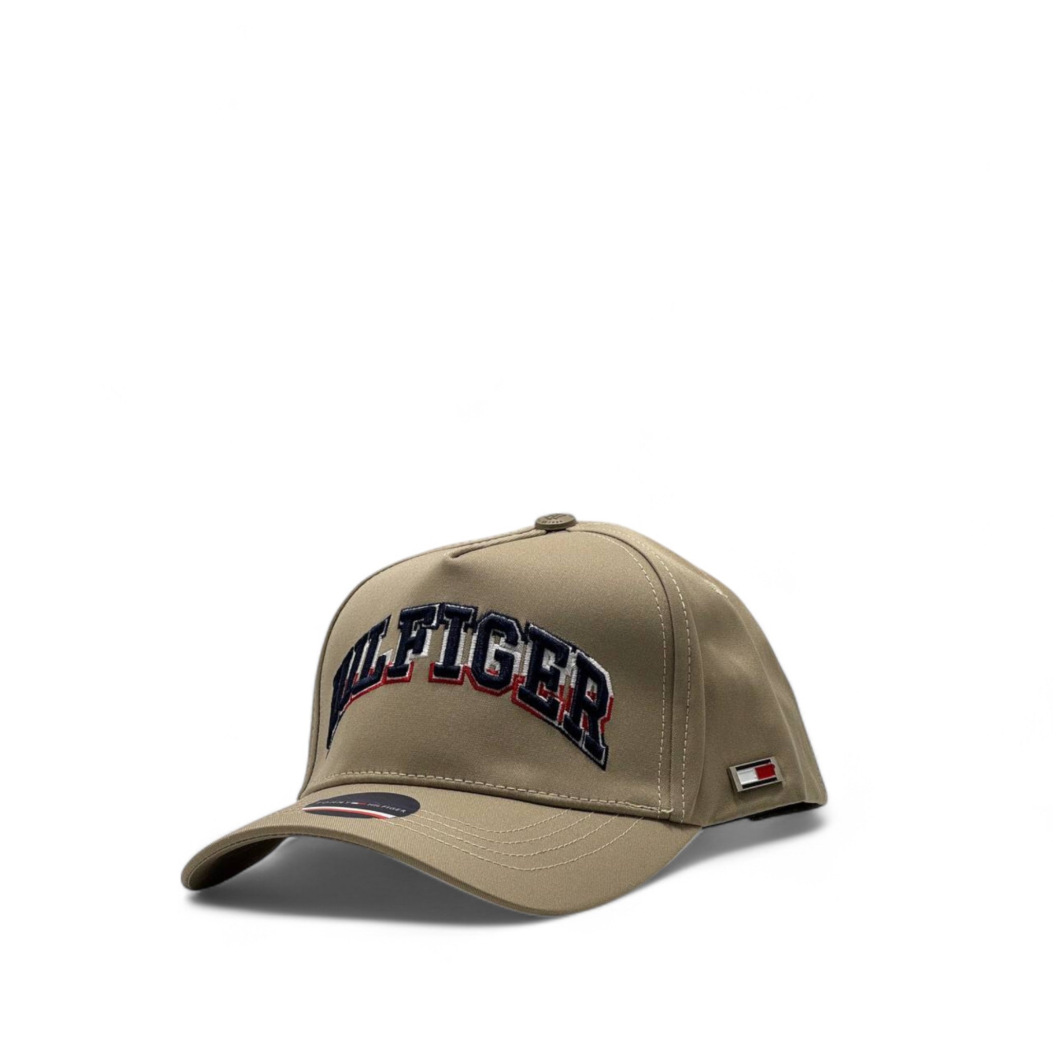 Tommy Hilfiger Varsity Cap – Khaki Edition 🧢🪖