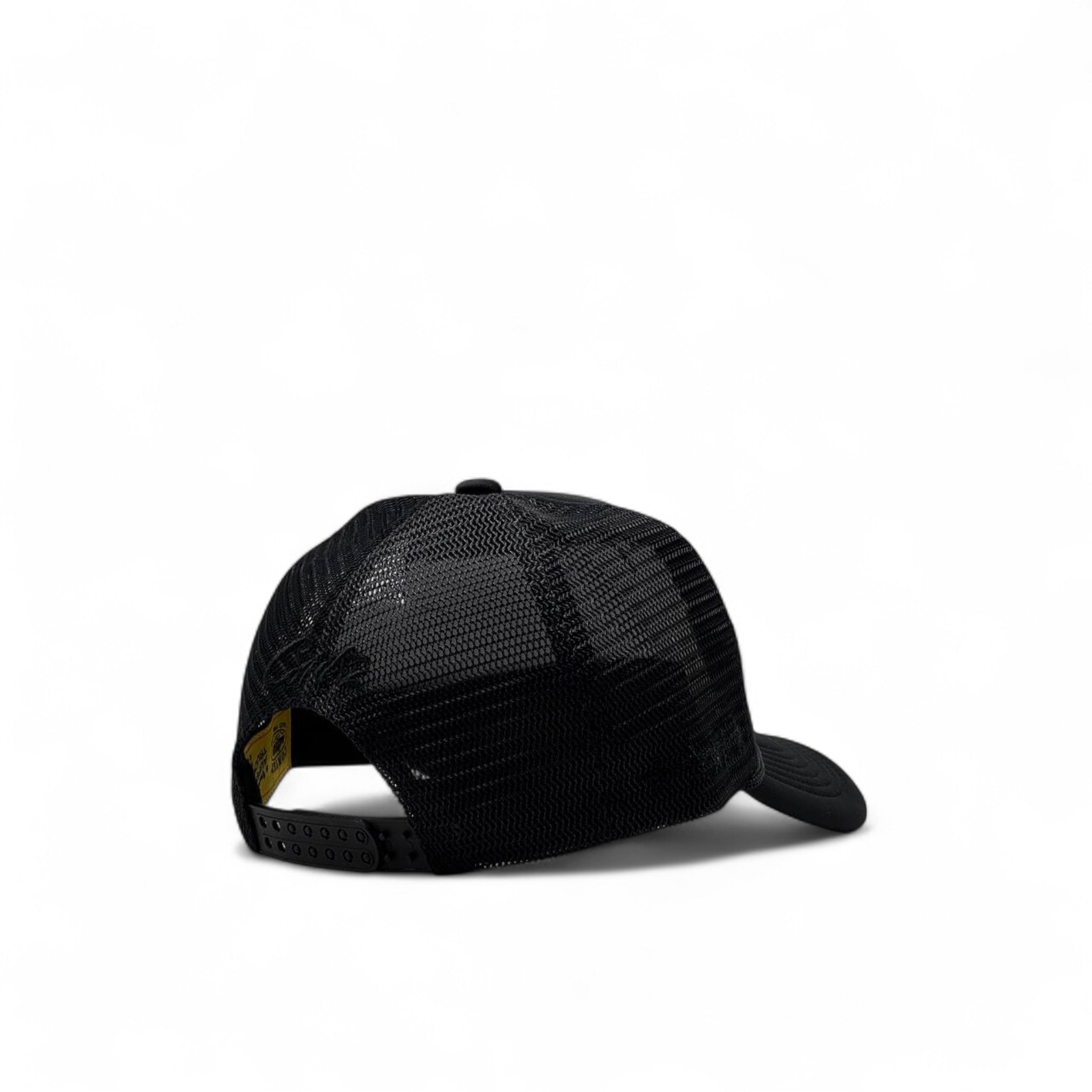 Corteiz Tonal Embroidered Trucker Cap – Blackout Edition 🖤🧢