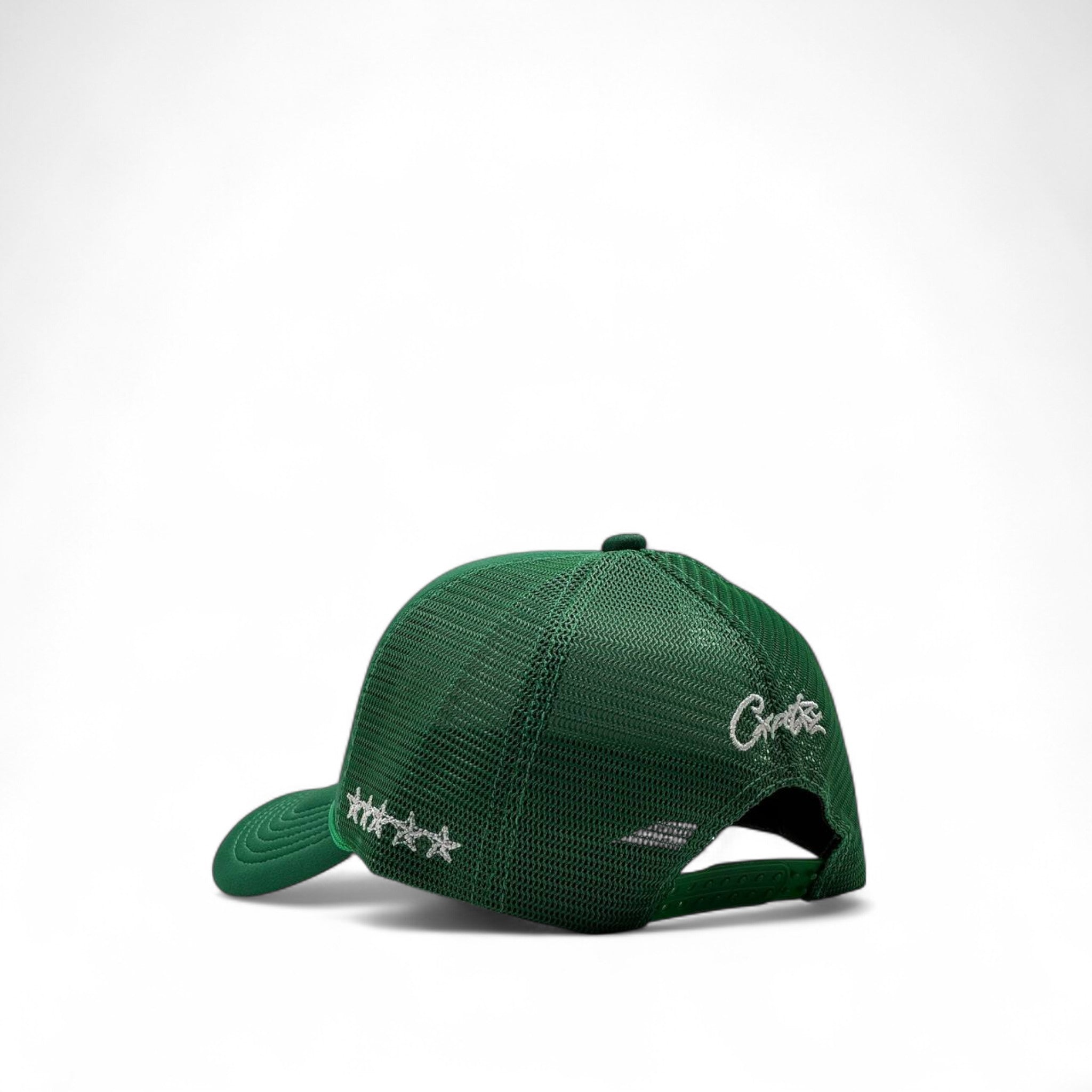 Corteiz Tank Trucker Cap – Green Uprise Edition 💚⭐