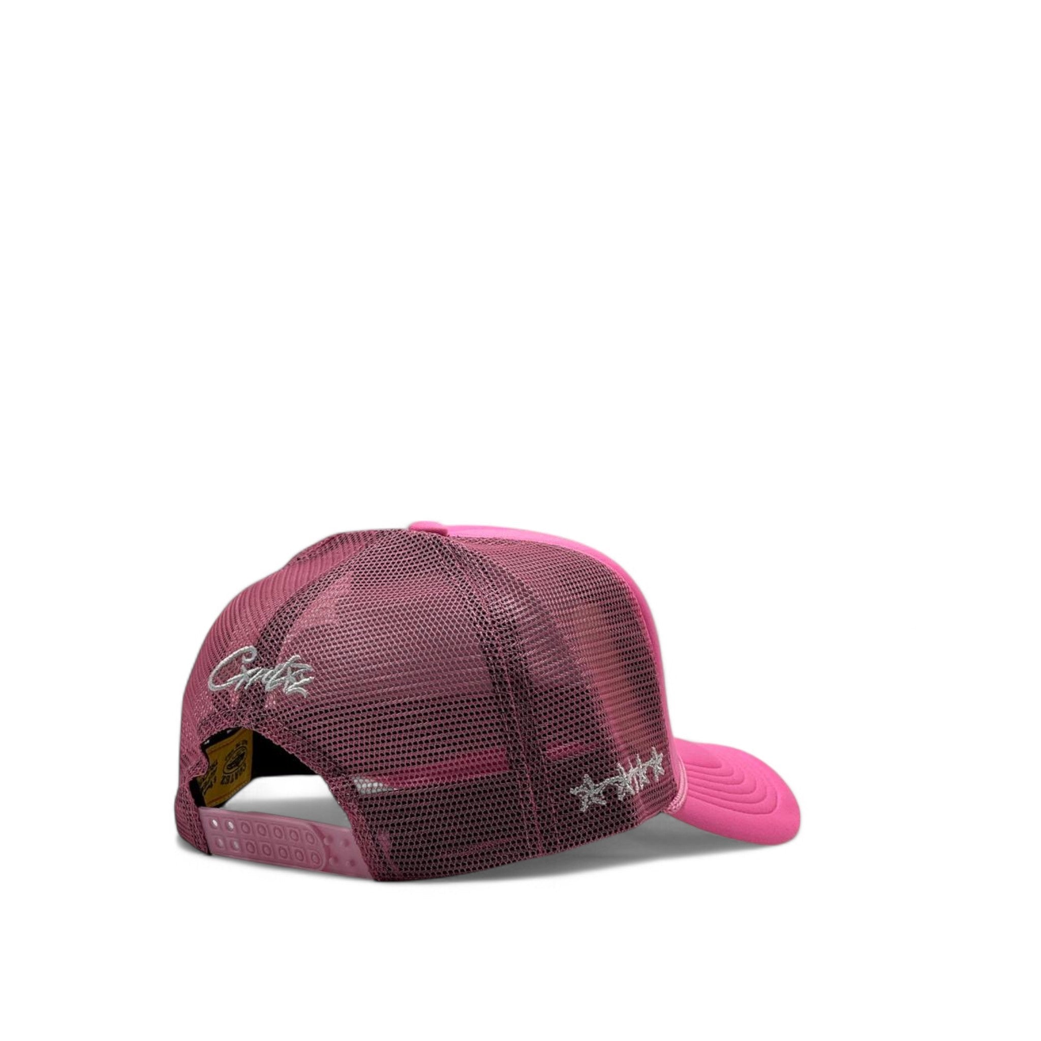 Corteiz Tank Trucker Cap – Pink Heat Edition 💖🔥