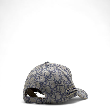 Christian Dior Oblique Cap – Iconic Navy Blue Edition 🧢💙