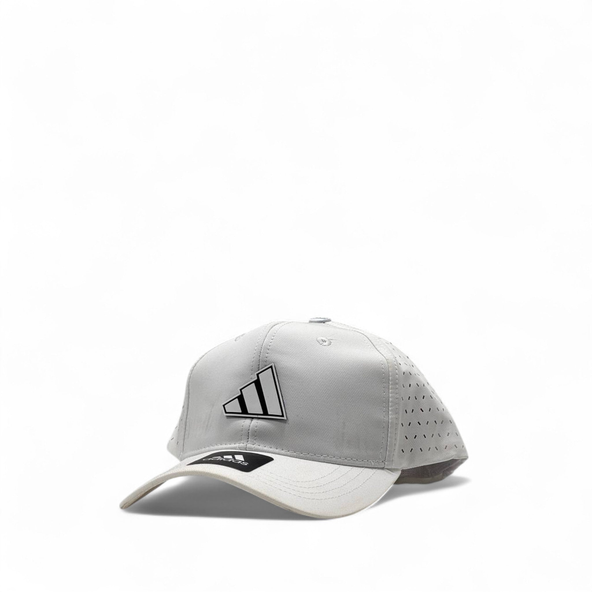 🧢 Adidas Light Grey Ventilated Cap – Sleek, Sporty & Minimal 🩶🏃