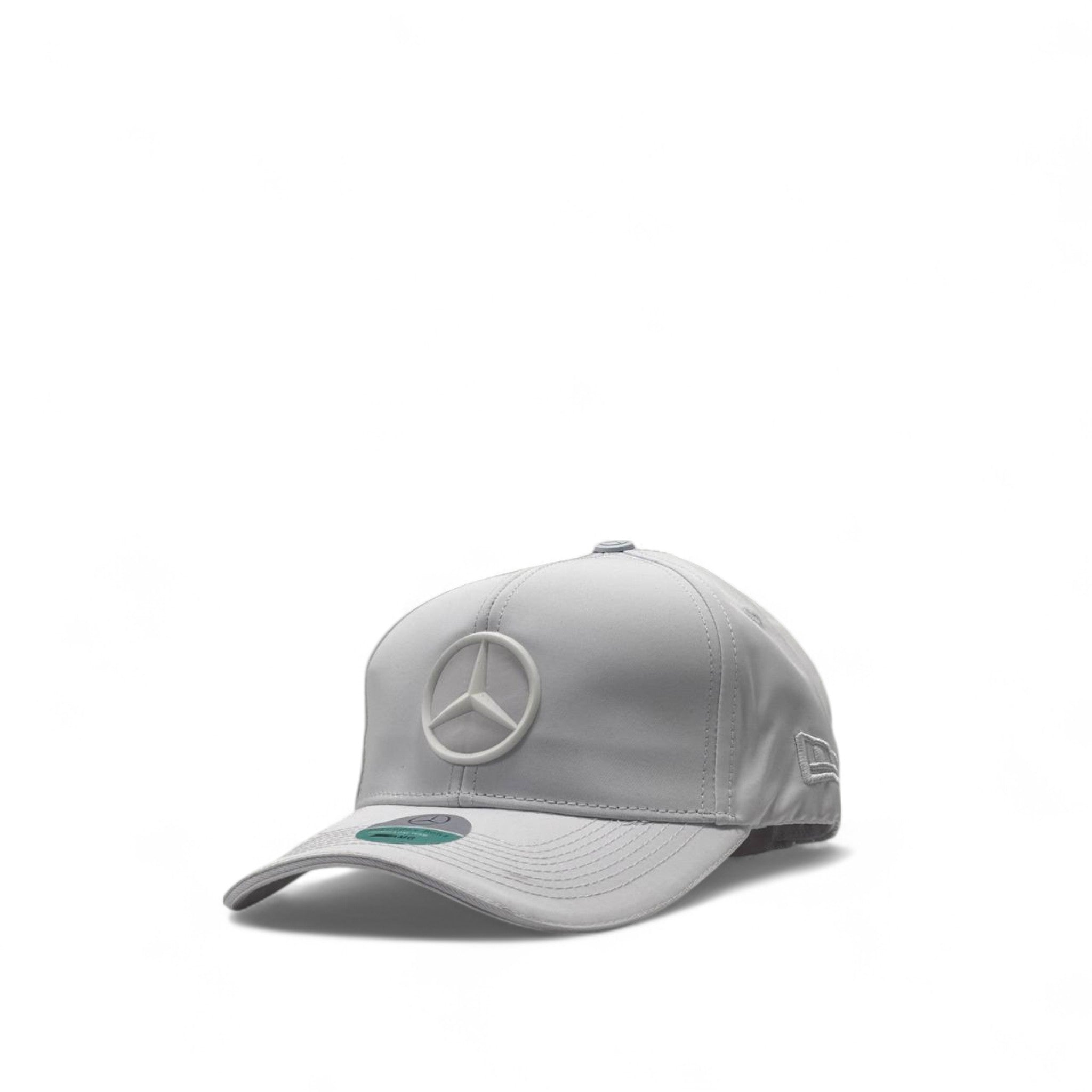 🧢 Mercedes-Benz Light Grey Cap – Drive in Style 🏁💼