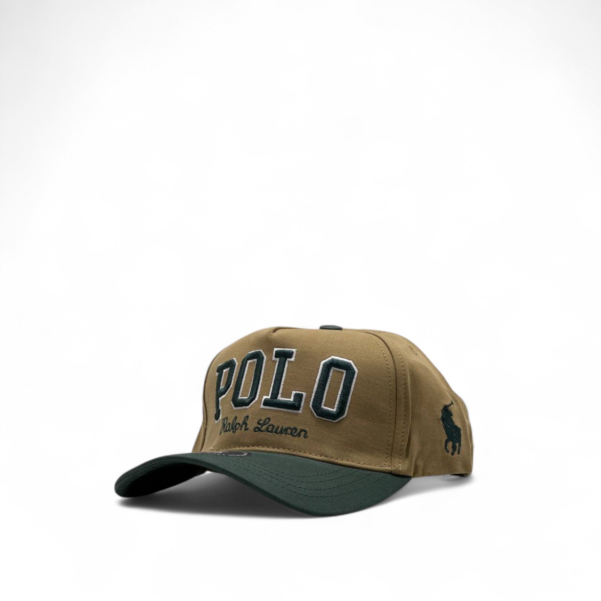 🧢 Polo Ralph Lauren Khaki & Green Cap – Rugged Style, Polo Legacy 🌿🐎