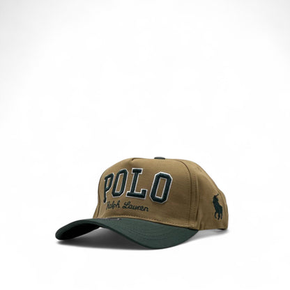 🧢 Polo Ralph Lauren Khaki & Green Cap – Rugged Style, Polo Legacy 🌿🐎