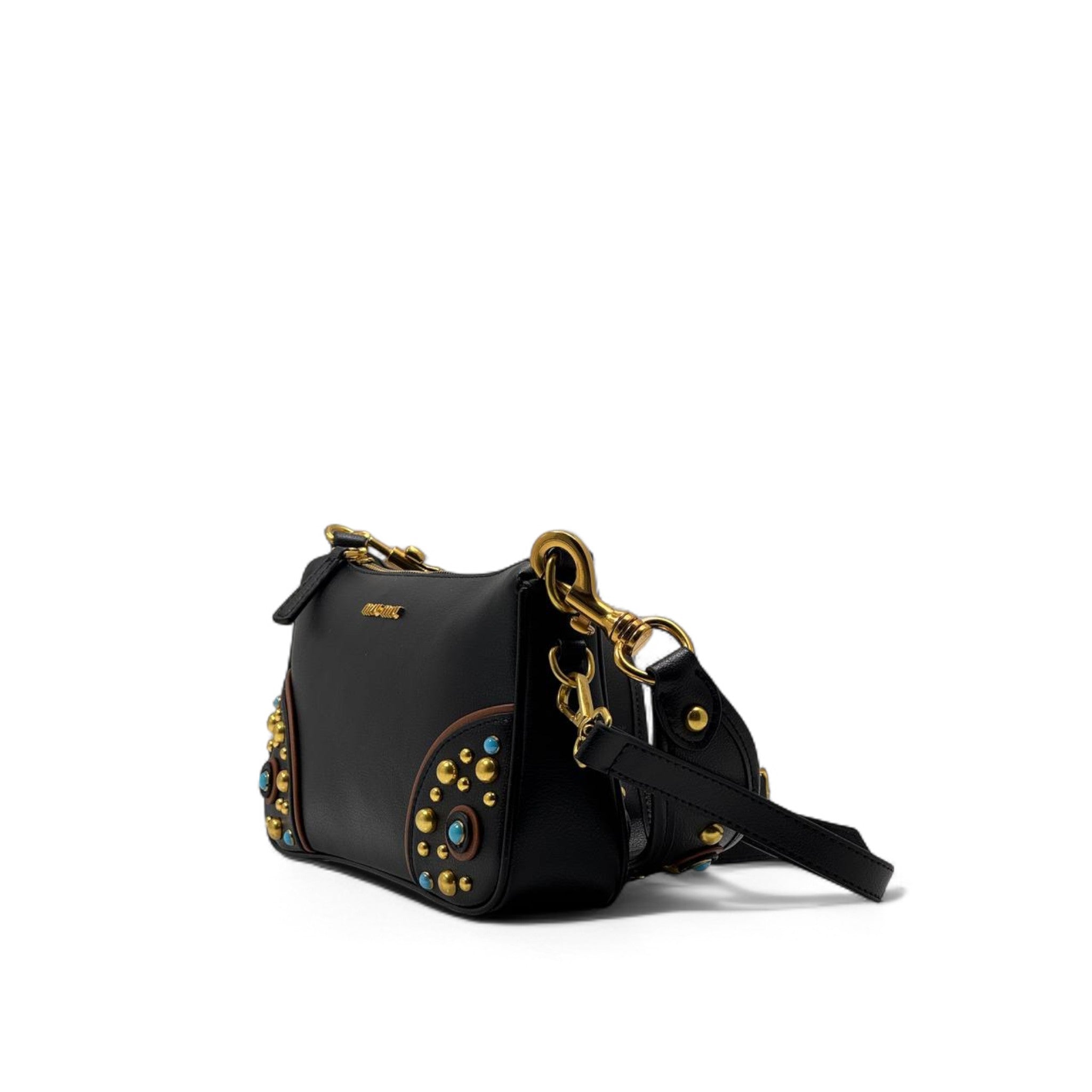 👜 Miu Miu Black Studded Shoulder Bag – Edgy Glamour, Italian Craft 💎🇮🇹